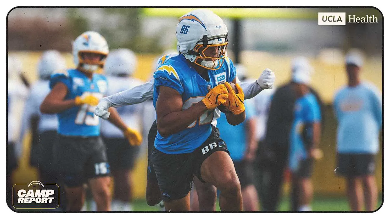 Laporan Kamp Chargers: Pemain Baru Oronde Gadsden Bersinar di Hari ke-3